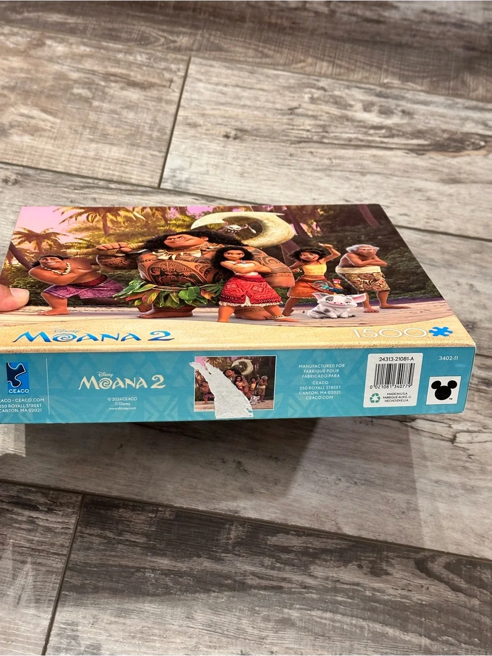 Disney Moana 2 Puzzle 1500 pieces